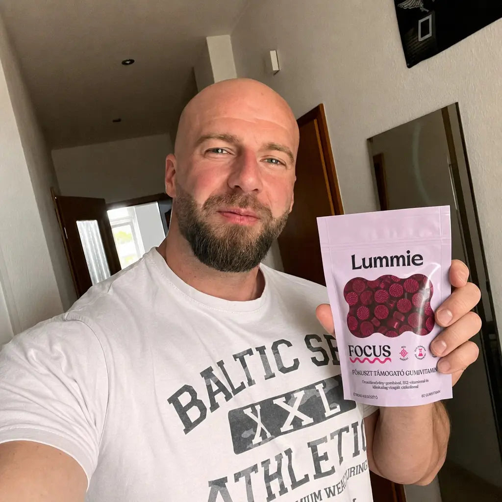 Lummie Focus – Napi Gumivitamin A Mentális Fókusz Támogatására