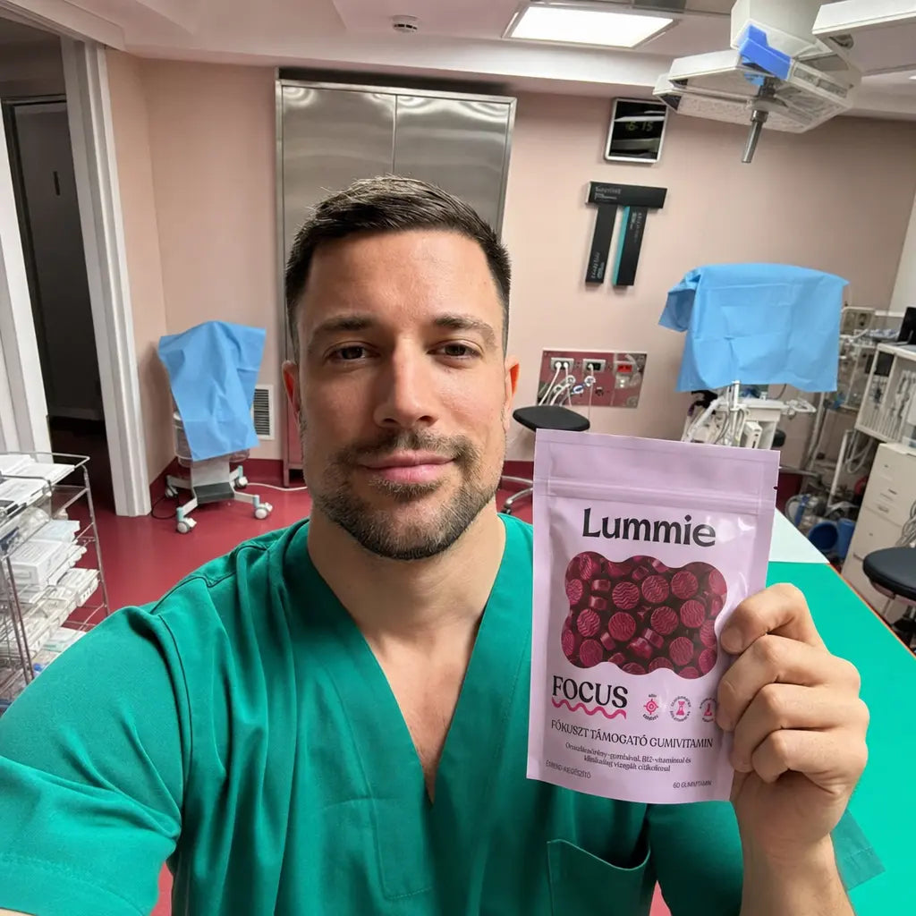 Lummie Focus – Napi Gumivitamin A Mentális Fókusz Támogatására