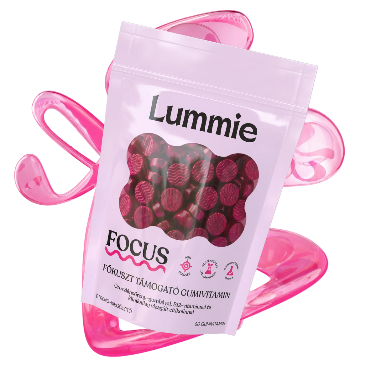 Lummie Focus – Napi Gumivitamin A Mentális Fókusz Támogatására