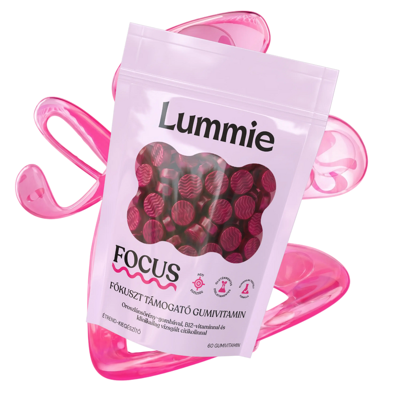 Lummie Focus – Napi Gumivitamin A Mentális Fókusz Támogatására
